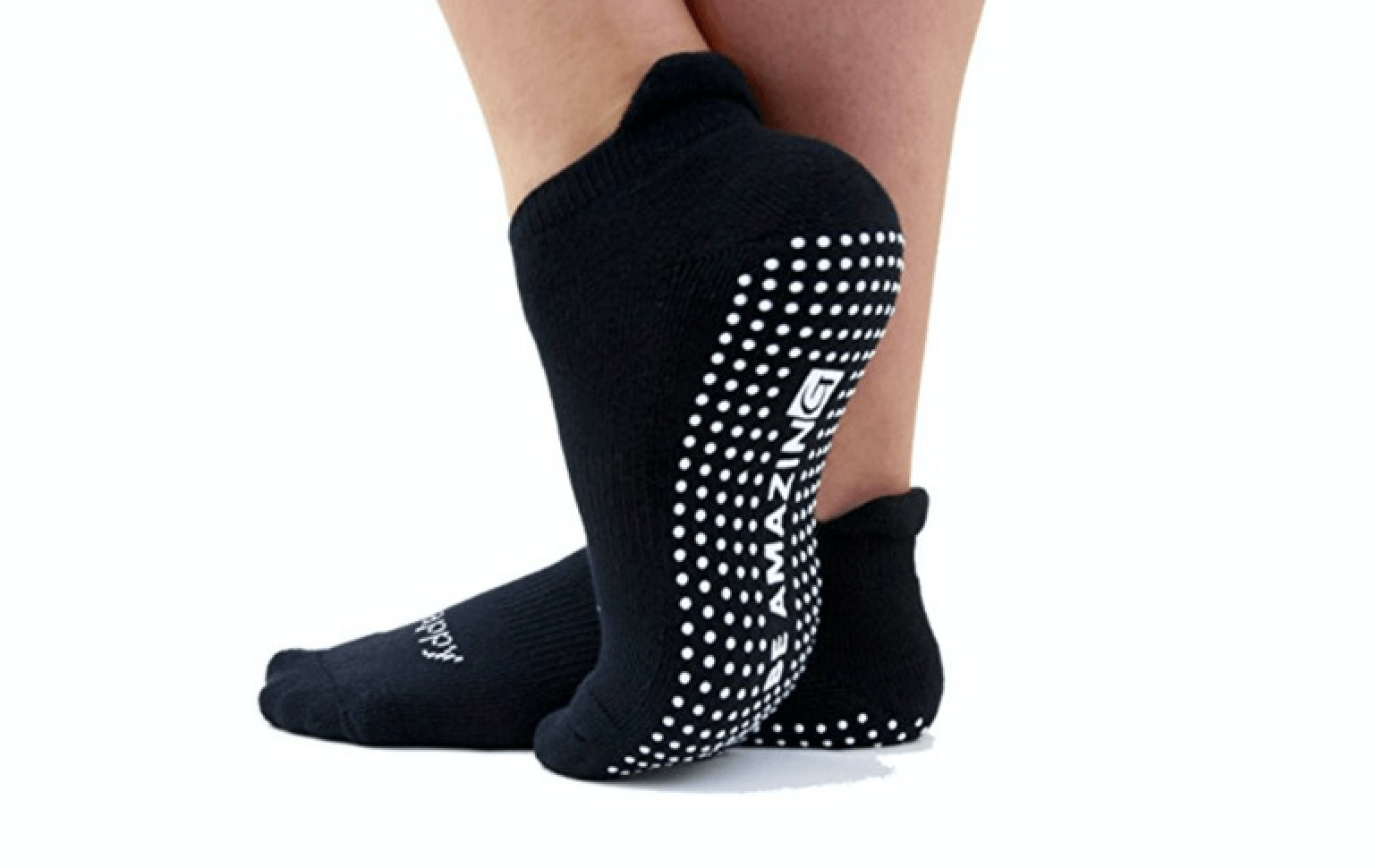 Alternative No slip socks for people with CMT, MS and afo leg brace wearers