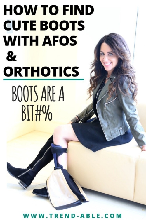 Best Boots for AFOs and Orthotic Wearers - Comfort and Fashion Boots