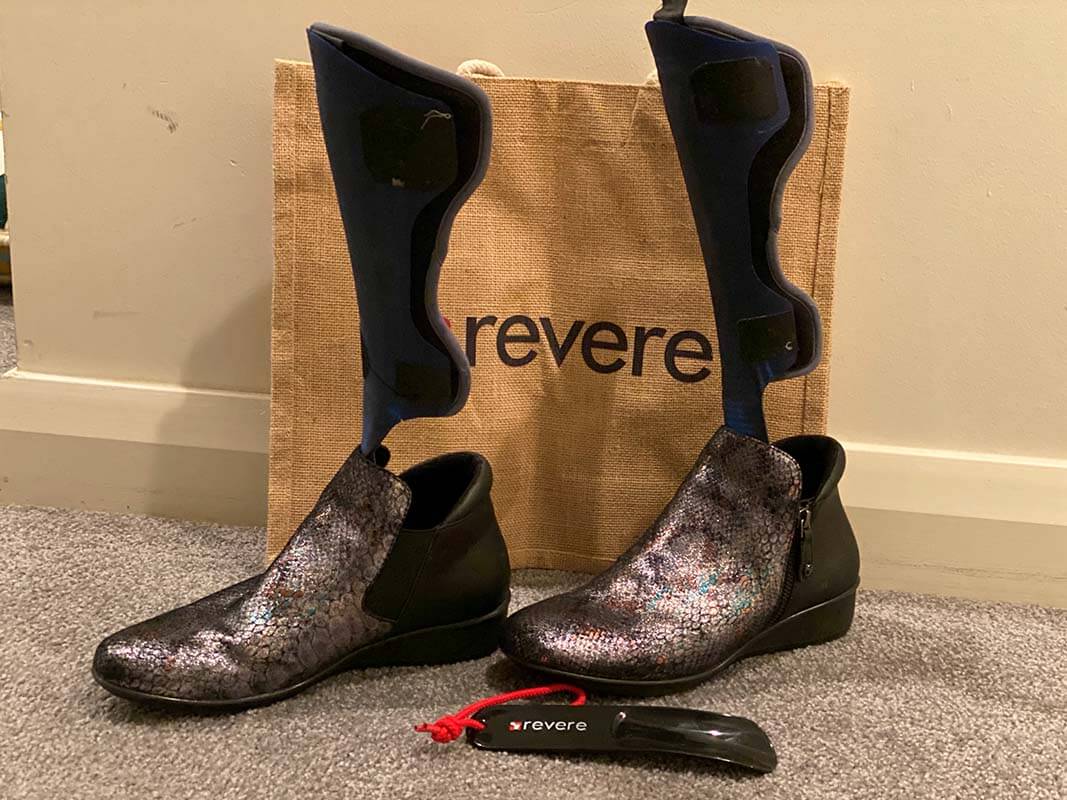 Revere Shoes - great for Afo & orthotic wearers