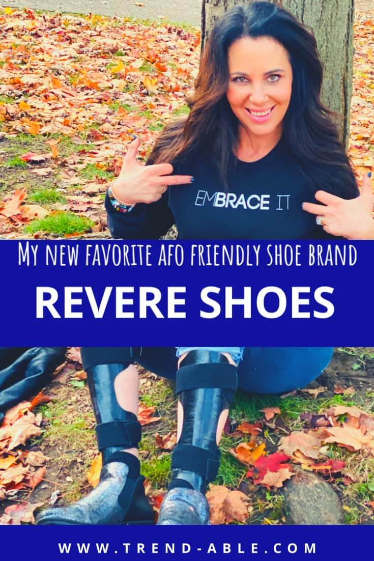 Revere Shoes - great for Afo & orthotic wearers