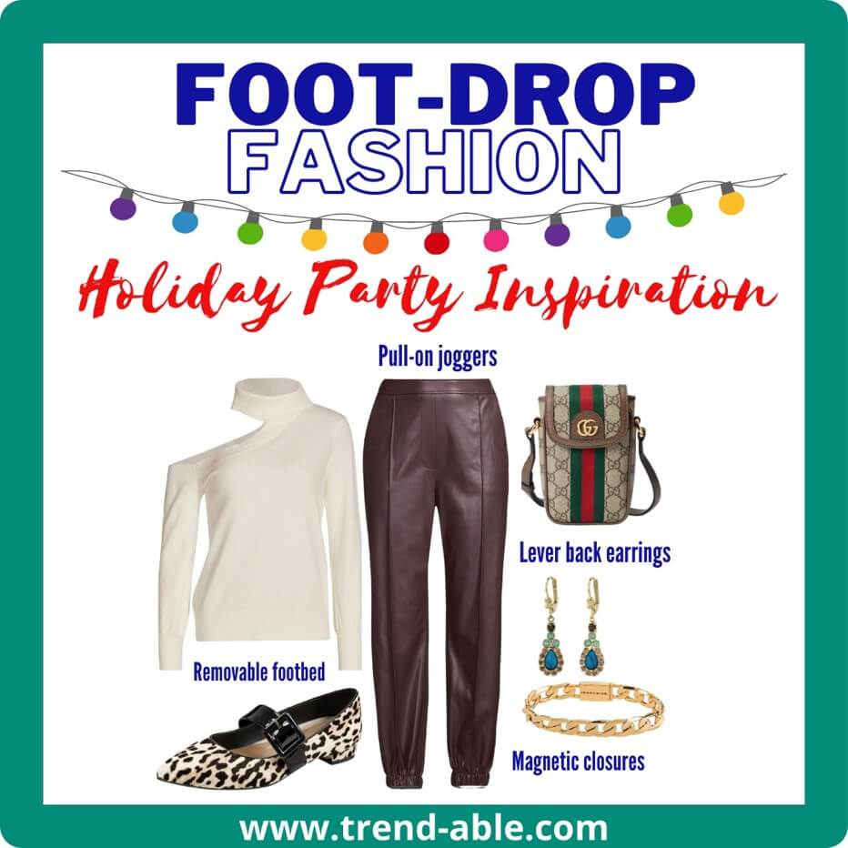 Holiday outfits for people who wear AFOS & have disabilities