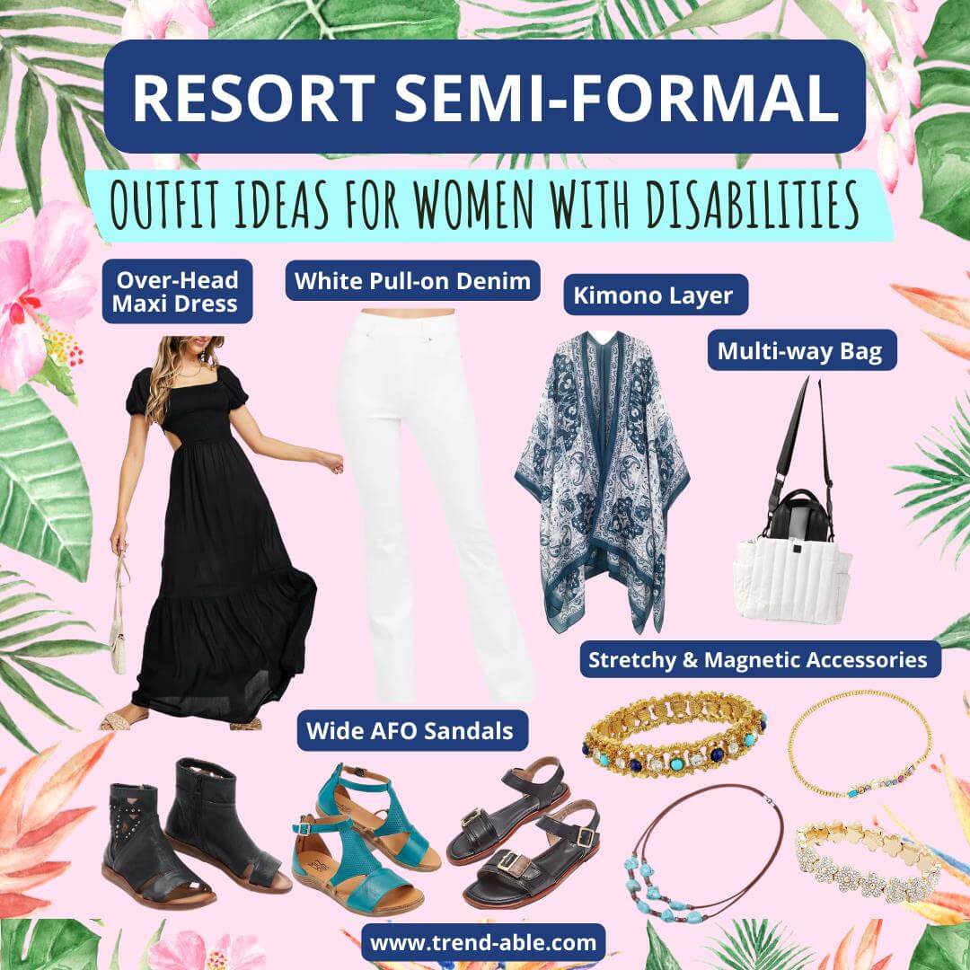 Resort Wear for Drop Foot