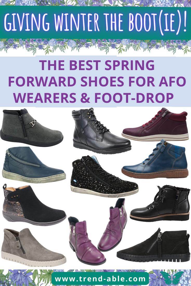 Best Spring Forward Shoes for AFO Wearers & Foot-Drop - Trend-Able