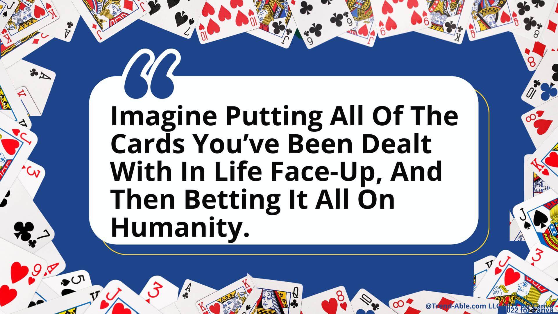 Gambling On Humanity With An Invisible Disability