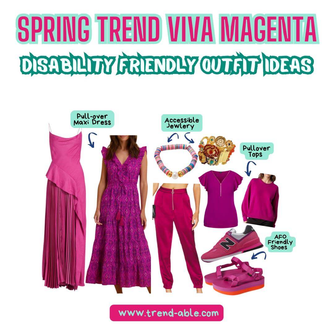 The Top spring 2023 trends and how to wear them when you have a disability.