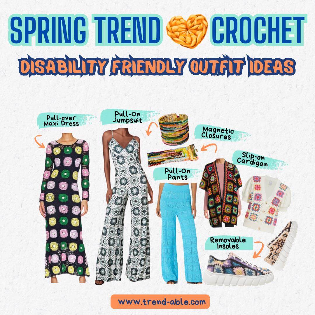 The Top spring 2023 trends and how to wear them when you have a disability.