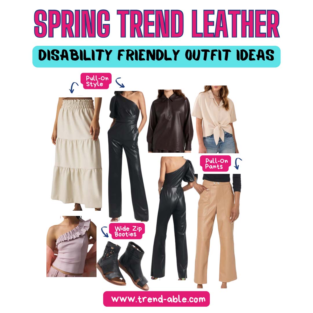 The Top spring 2023 trends and how to wear them when you have a disability.