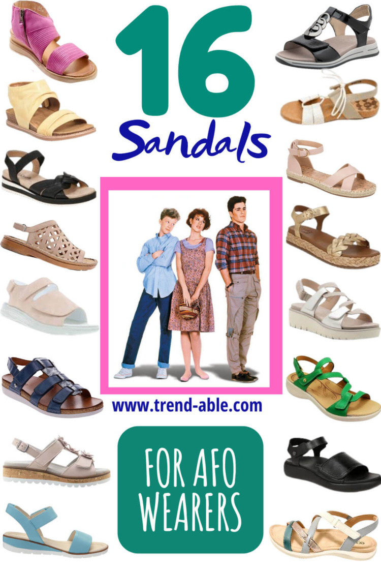 Afo friendly shoes hotsell