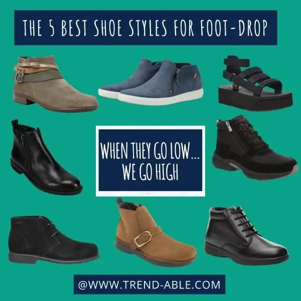 5 best AFO shoe styles for foot drop