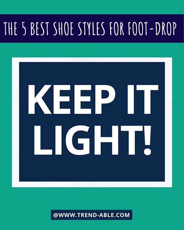 Shoes for Foot Drop