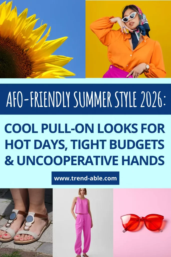 AFO-FRIENDLY SUMMER STYLE 2026