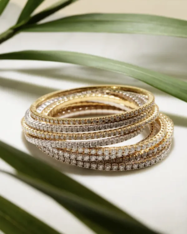 Flexible Crystal Bracelet