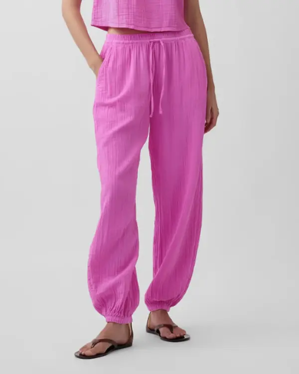 Gap Cotton Gauze Joggers 2026 Gap Cotton Gauze Joggers 2026