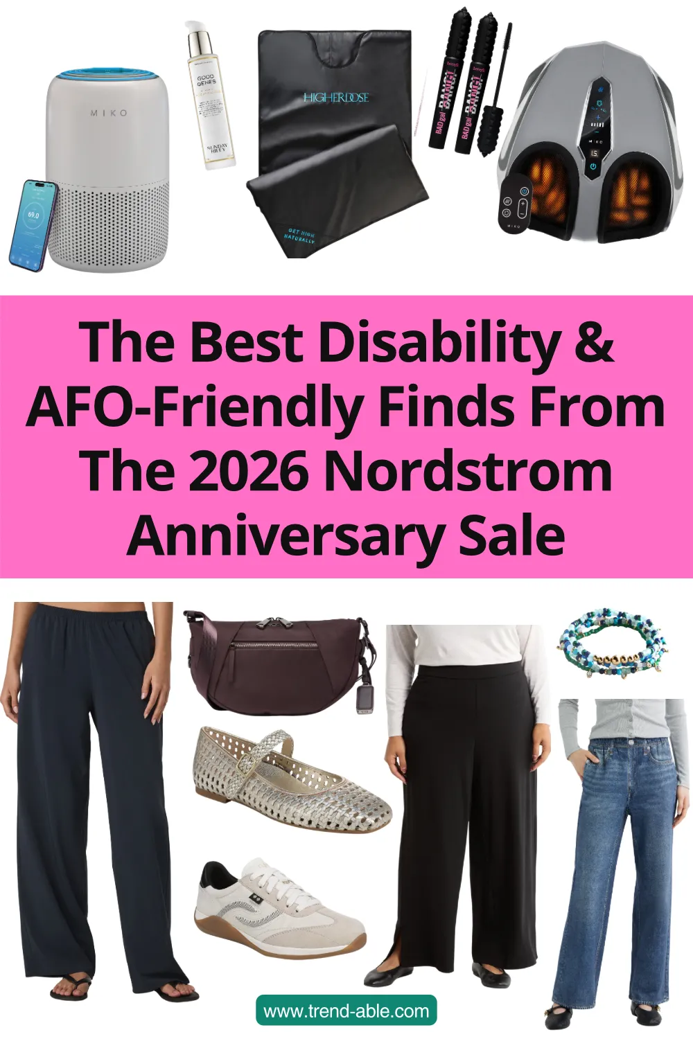 My Favorite CMT Fine-Motor-Friendly Fashion, Beauty & A Few AFO-Friendly Shoes