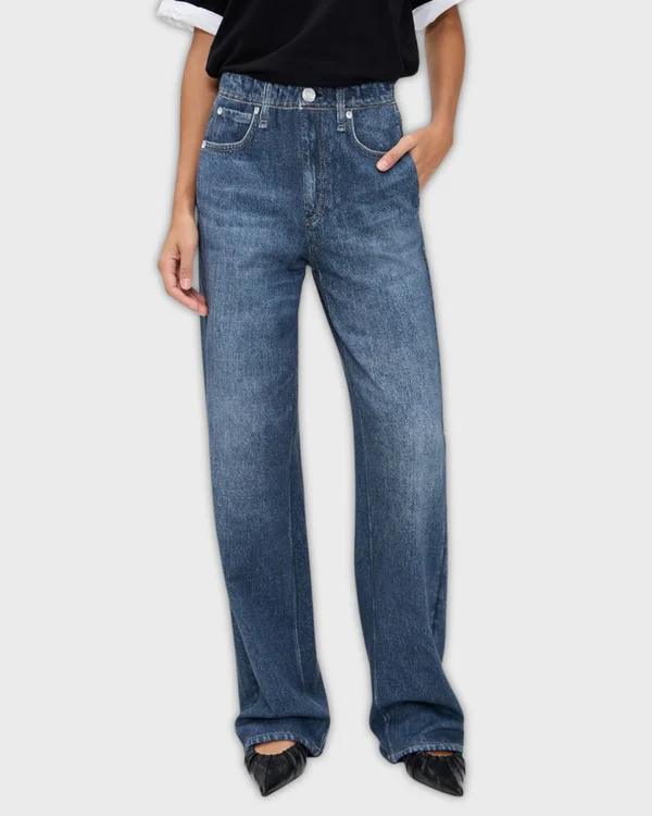 Rag & Bone Miramar Wide-Leg Pull-On Pants Rag & Bone Miramar Wide-Leg Pull-On Pants