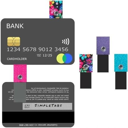 SimpleTabs Credit Card Pull Tabs SimpleTabs Credit Card Pull Tabs